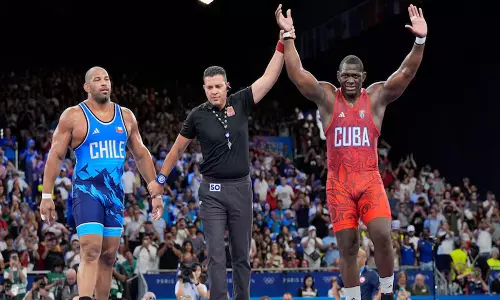 Last dance of gentle giant: Mijain Lopez retires after winning 5th Olympic gold