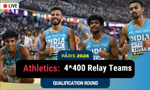 Olympics 2024 Athletics: Indian mens and womens 4*400m relay team exit the competition in the round-1 - Highlights