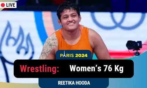 Olympics 2024 Wrestling: Reetika Hooda loses in quarters of womens 76 Kg, hopes for a repechage - Highlights
