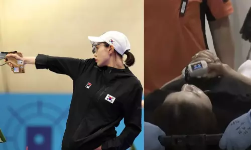 Olympics 2024: Silver medallist Kim Ye Ji collapses at the press conference