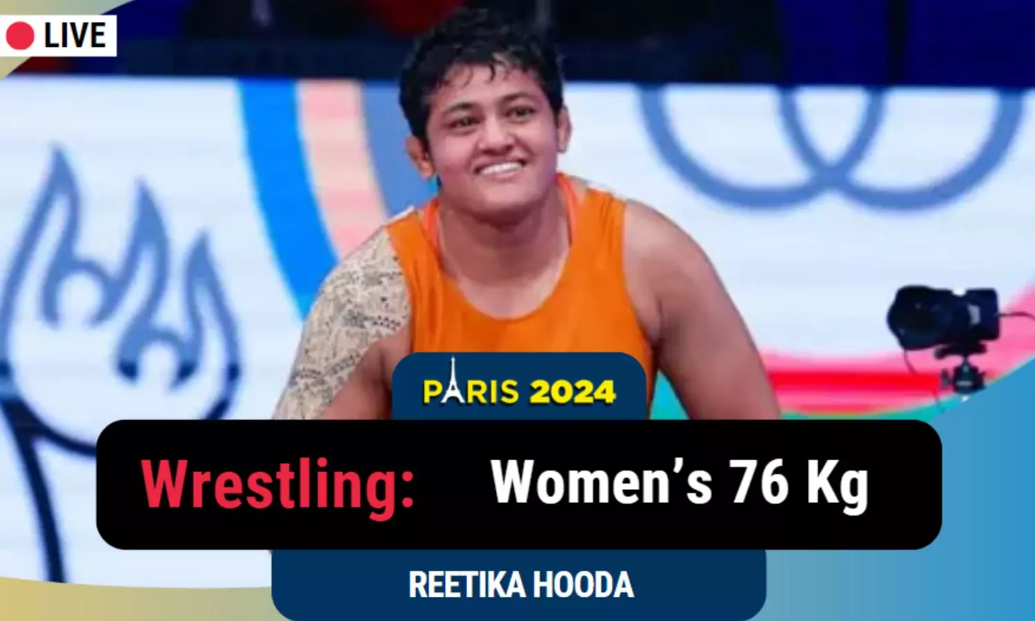 Olympics 2024 Wrestling: Reetika Hooda loses in quarters of womens 76 Kg, hopes for a repechage - Highlights