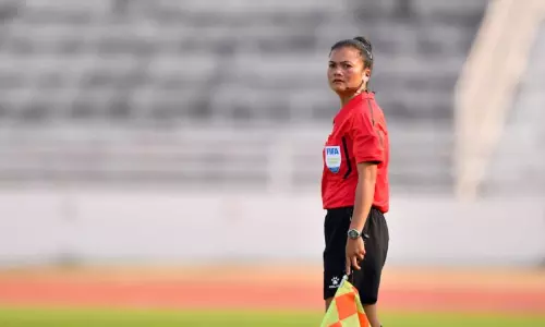 Indian referee Riiohlang Dhar to officiate in FIFA U17 Women’s World Cup