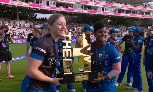 Watch: Deepti Sharmas six seals London Spirits maiden Hundred Title