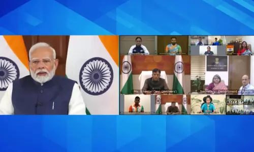 PM Modi wishes luck to the Indian contingent for the Paris Paralympics