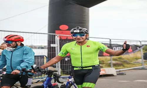 BSF Officer completes Ironman Triathlon in Denmark BSF Officer completes Ironman Triathlon in Denmark