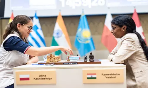 FIDE Tbilisi Grand Prix: R Vaishali loses two games in a row