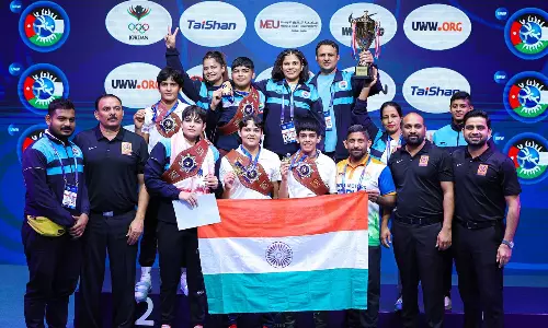 Young Indian women wrestlers stranded on Amman airport after missing flight