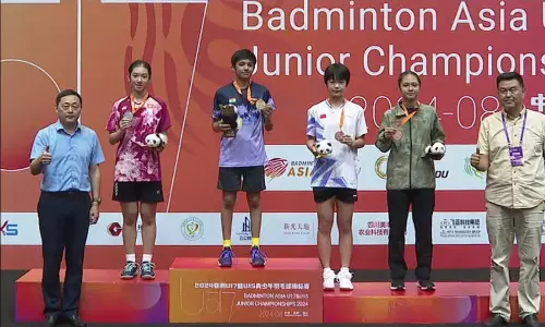 Badminton Asia Junior Cships: Tanvi Patri is the womens U15 champion