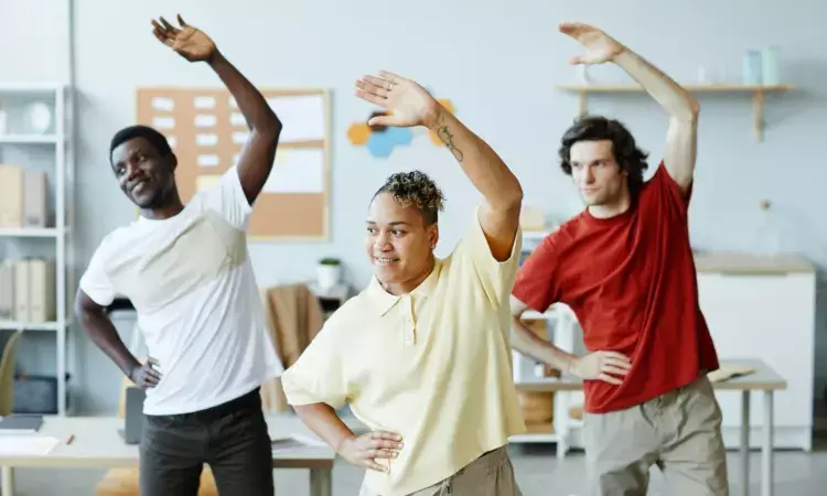 15 minutes to wellness: Boosting workplace productivity and health