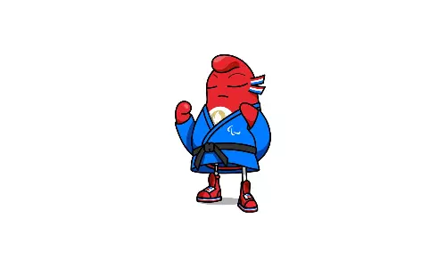 Here is how blind judo is played at the Paralympic Games