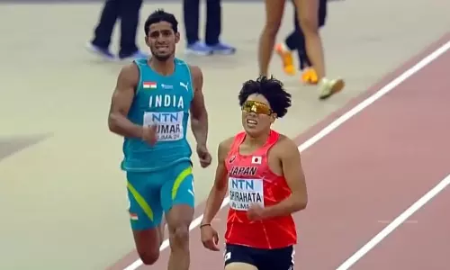 SAAF Junior Athletics Cships: Sharuk Khan and Jay Kumar win gold medals in mens 3000m and 400m races respectively - Highlights