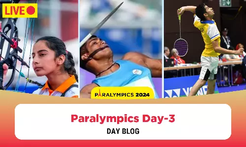 Paralympics 2024 Day 3: Parveen finishes 8th in Mens Javelin Throw, Rubina wins bronze in pistol shooting- Highlights Paralympics 2024 Day 3: Parveen finishes 8th in Mens Javelin Throw, Rubina wins bronze in pistol shooting- Highlights