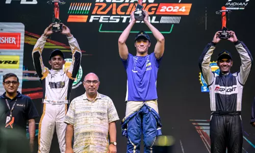 Chennai Night Street Race: Barter, Alibhai share honours