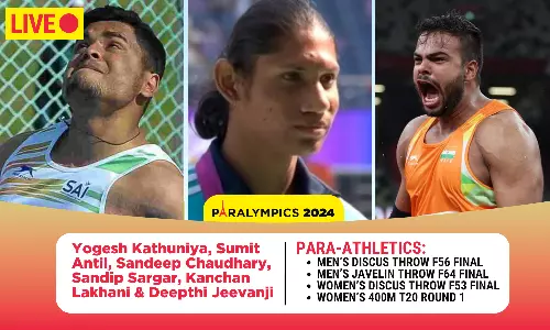Paralympics 2024 Para-Athletics: Sumit Antil breaks Paralympic record to clinch gold, Yogesh Kathuniya wins silver - Highlights