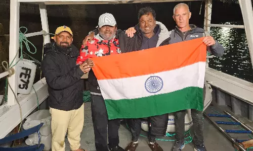 Bengaluru’s Siddhartha Agarwal becomes oldest Indian to swim across English Channel solo