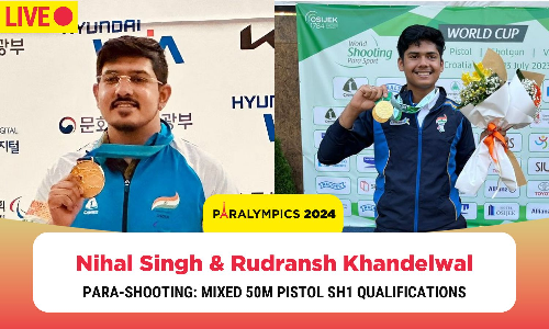 Paralympics 2024 Para-Shooting: Nihal Singh, Rudransh Khandelwal bows out in Qualification- Highlights