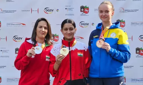 Mahit Sandhu breaks world record, clinches gold at World Deaf Cships