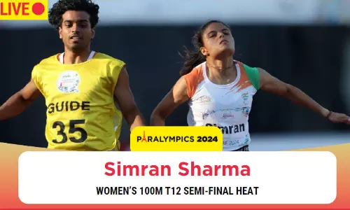 Paralympics 2024 Para-athletics: Arvind finishes 6th, Simran Sharma finishes fourth in womens 100m T12 - Highlights
