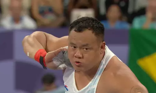 Paralympics 2024: Hokato Sema wins bronze medal with a new PB Paralympics 2024: Hokato Sema wins bronze medal with a new PB