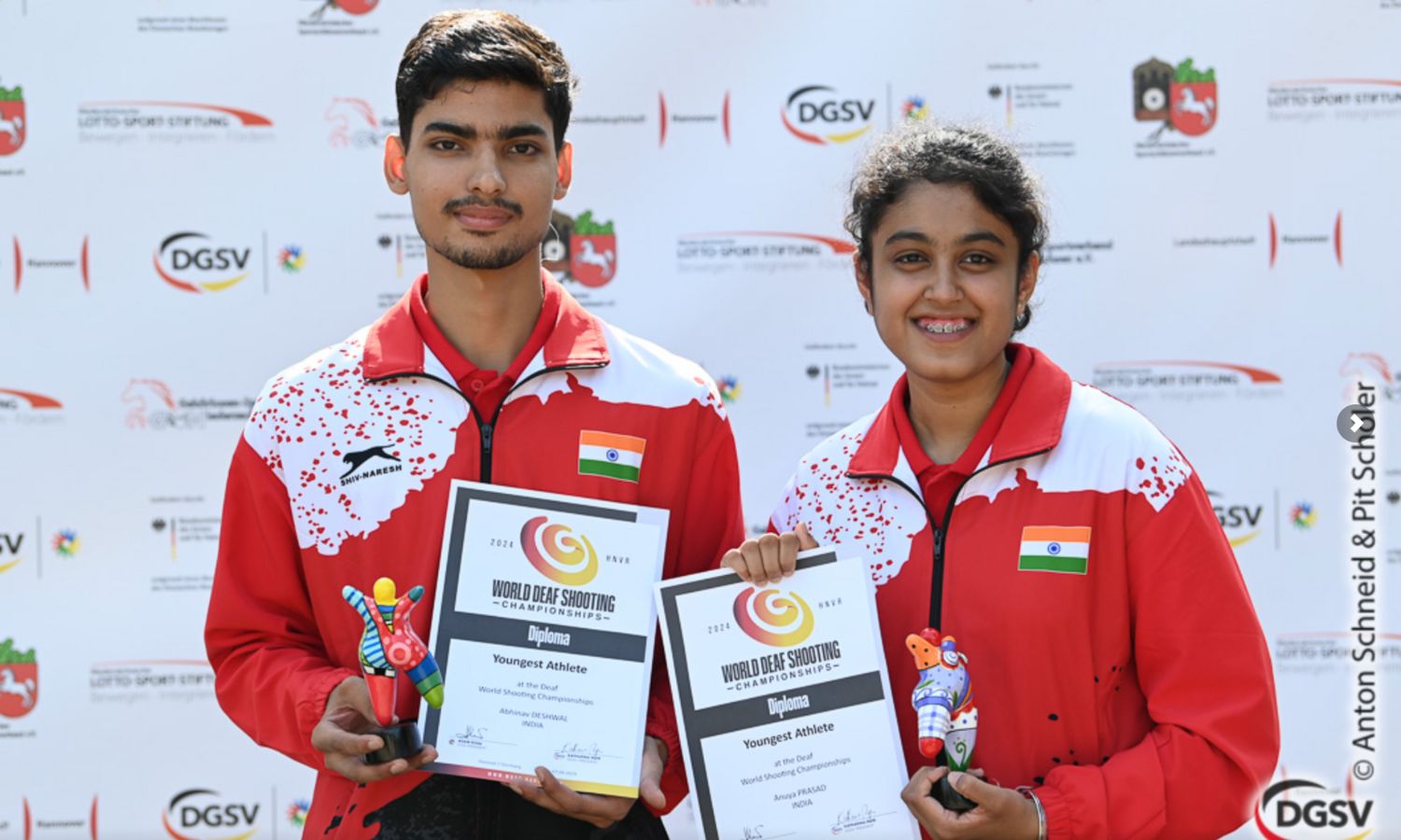 World Deaf Shooting Cships: India top medal tally, win 20 medals