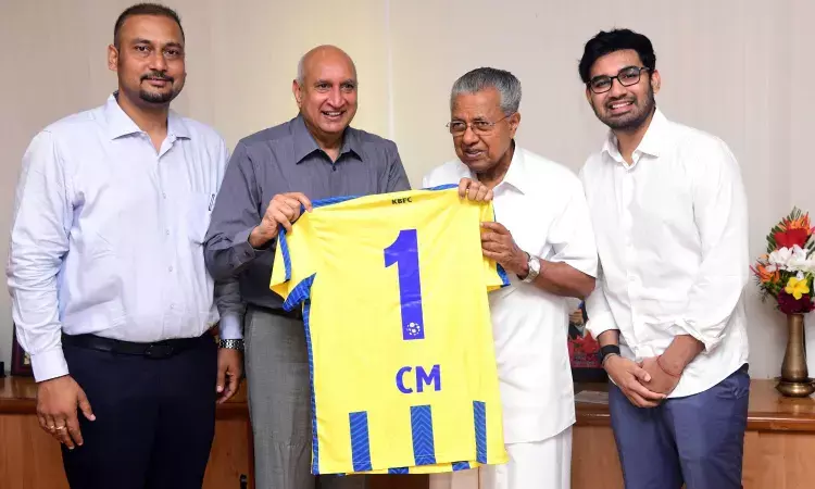 KBFC launches Goal for Waynad, donates Rs. 25 lahks to CM fund for flood relief