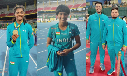 SAAF Junior Athletics Cships: Pooja, Siddharth, Abinaya win gold