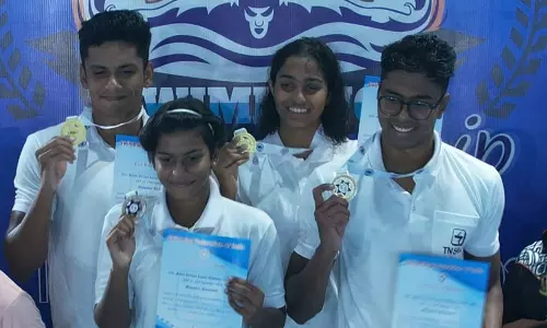 National Aquatic Cships: Tamil Nadu breaks mixed 4x100m meet record