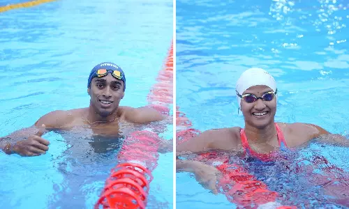 National Aquatics Cships: Aneesh, Hashika named best athletes