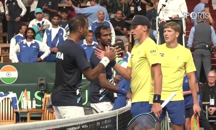 Davis Cup: India lose to Sweden, demoted to the World Group 1 playoff Davis Cup: India lose to Sweden, demoted to the World Group 1 playoff