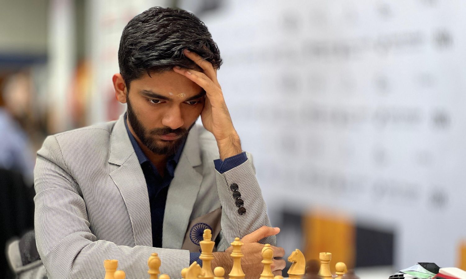 D Gukesh faces first defeat in round 6
