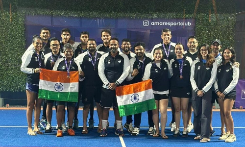 India win bronze in the inaugural Asia Pacific Padel Cup