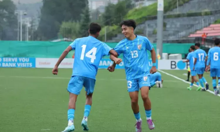 AFC U17 Asian Qualifiers: Indian mens team lost 2-3 to Thailand - Highlights