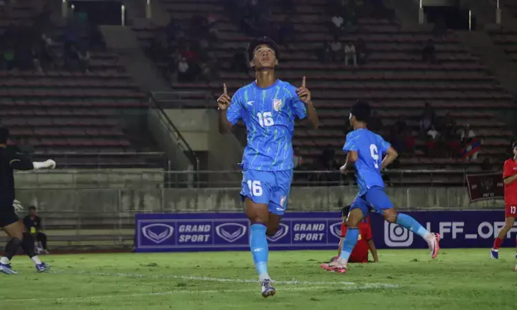 India beat Laos to finish second in Group G of AFC U20 qualifiers India beat Laos to finish second in Group G of AFC U20 qualifiers