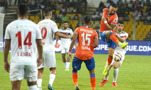 ISL: Goal fest in Goa as NorthEast United and FC Goa share spoils- Talking points ISL: Goal fest in Goa as NorthEast United and FC Goa share spoils- Talking points