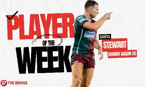 ISL Player of the Week: Mohun Bagans midfield maestro Greg Stewart ISL Player of the Week: Mohun Bagans midfield maestro Greg Stewart