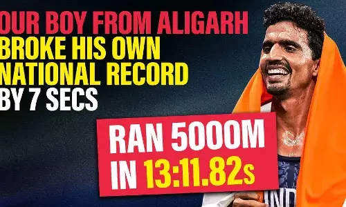 Watch: Gulveer Singh is making breaking records a habit Watch: Gulveer Singh is making breaking records a habit