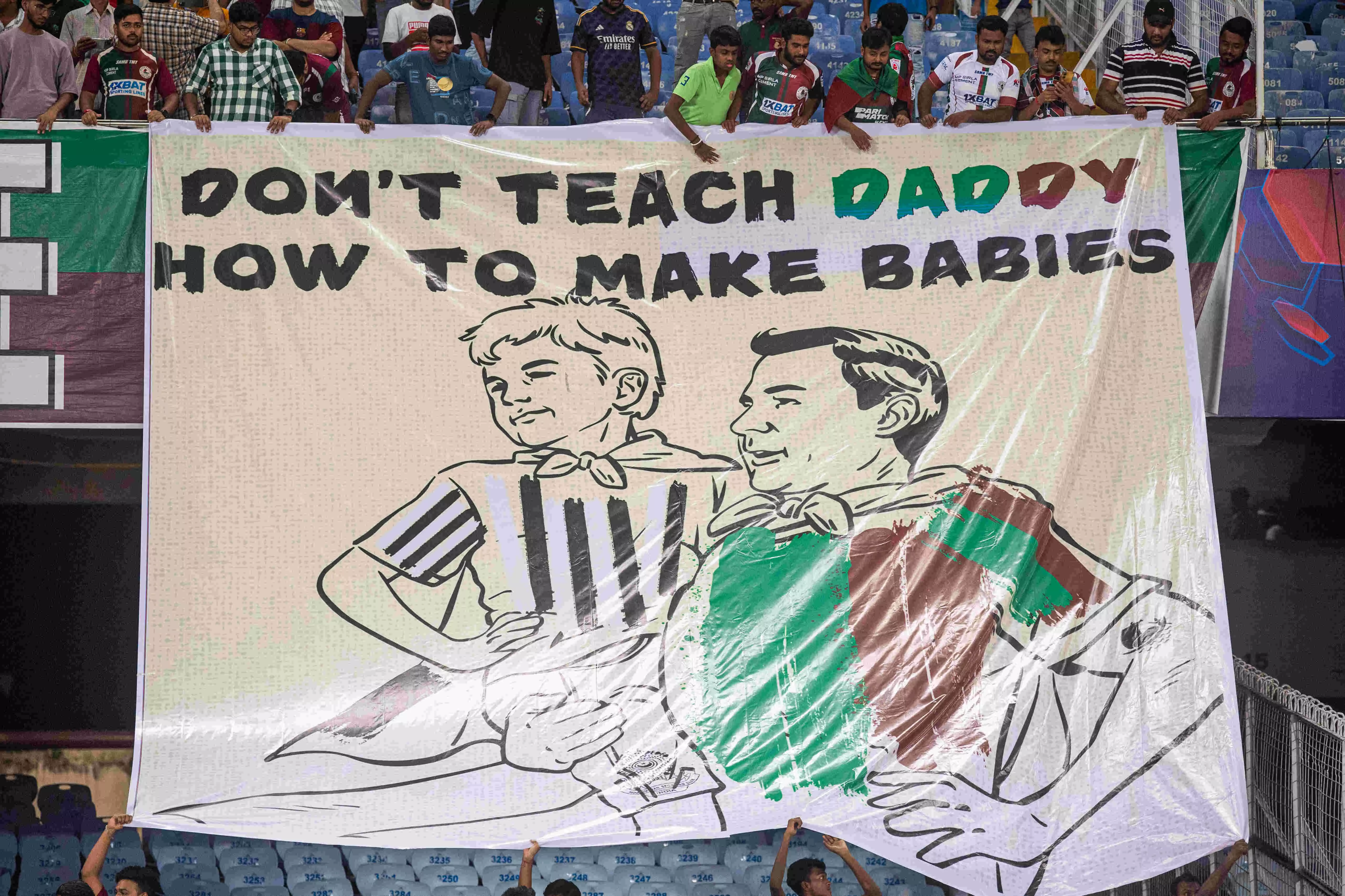 Mohun Bagan fans (Photo credit: FSDL)