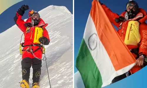 Arjun Vajpai sumits Mt. Shishapangma, a new first for India Arjun Vajpai sumits Mt. Shishapangma, a new first for India
