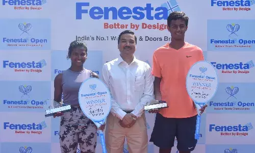 Aahan, Samarth win junior titles at Fenesta Open National Championship