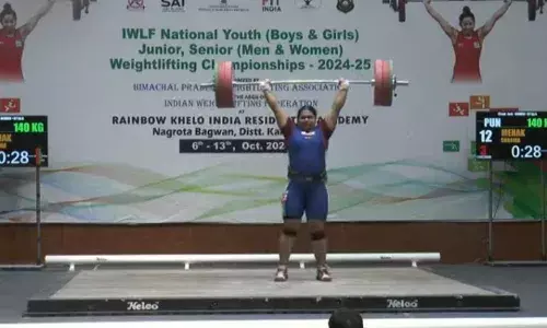 Mehak Sharma set new national records at National Weightlifting Cships