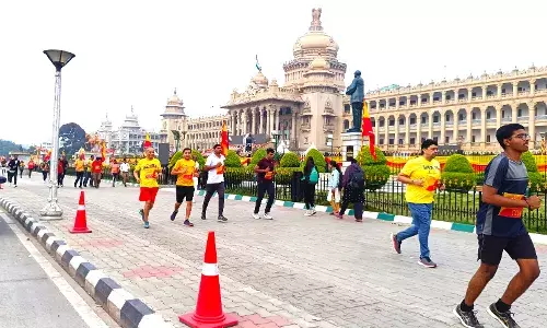 Bengaluru hosts the world’s first ‘11K Footpath Run’