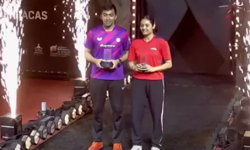 WTT Feeder Caracas: Harmeet Desai wins singles and mixed doubles titles