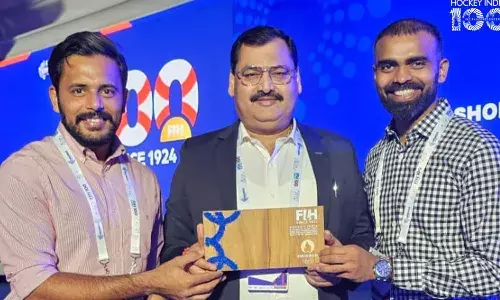 Indian Mens Hockey Team Honored at FIH Congress