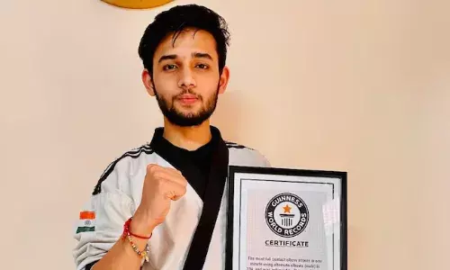 Chinmay Sharma sets Guinness World Record with highest unassisted 360 kick