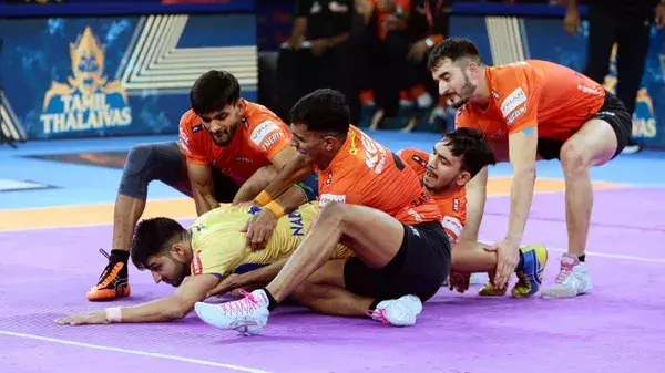PKL 2024: UP Yoddhas break losing streak, U Mumba win a tight game
