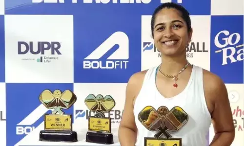 Sharmada Balu wins Open Singles and Doubles titles at BLR Masters 24