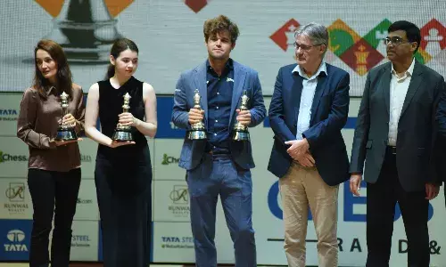 Carlsen, Lagno claim Blitz titles at Tata Steel Chess India 2024