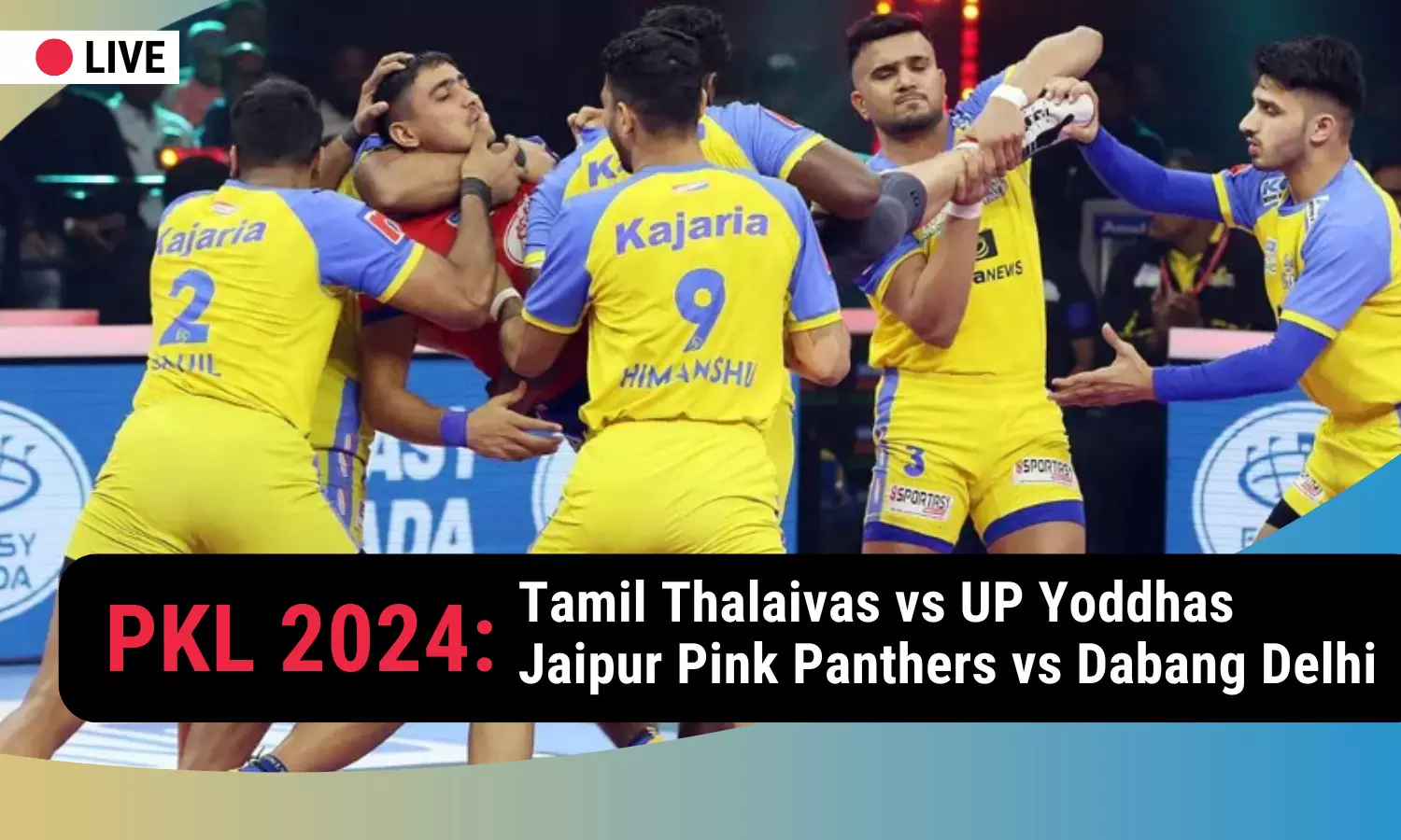 PKL 2024: Jaipur Pink Panthers lose to Dabang Delhi, UP Yoddhas humble Tamil Thalaivas- Highlights