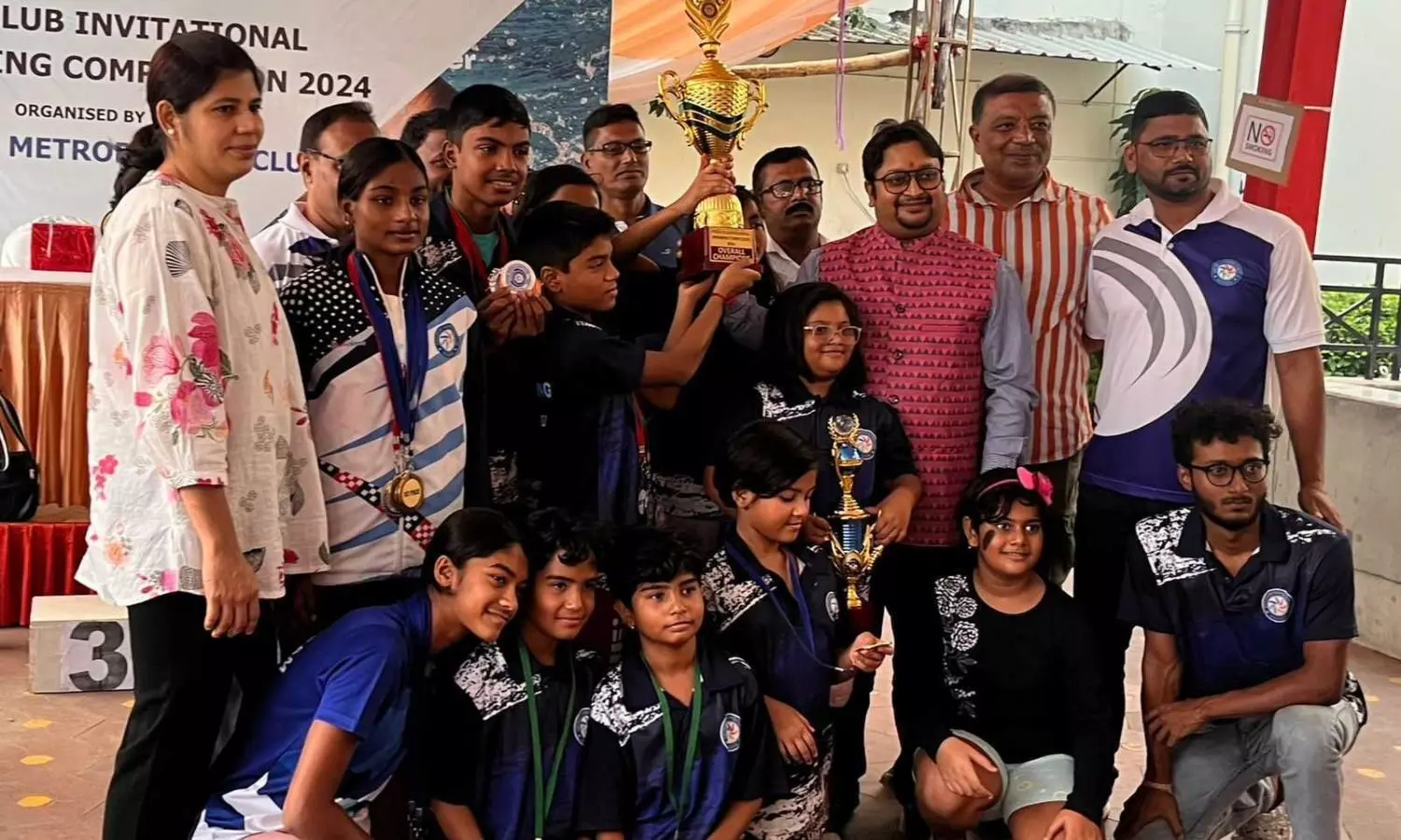 Eastern Metropolitan Club emerged as the over-all champion at the tournament. 