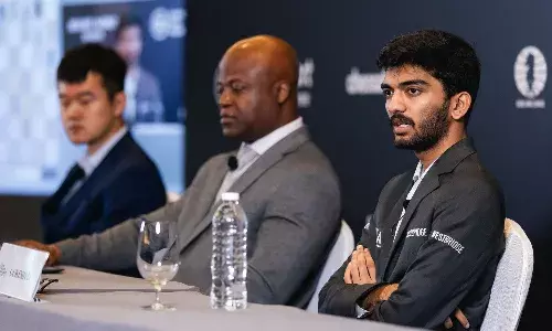 World Chess Cship: Gukesh delighted after win over Ding Liren in Game 3